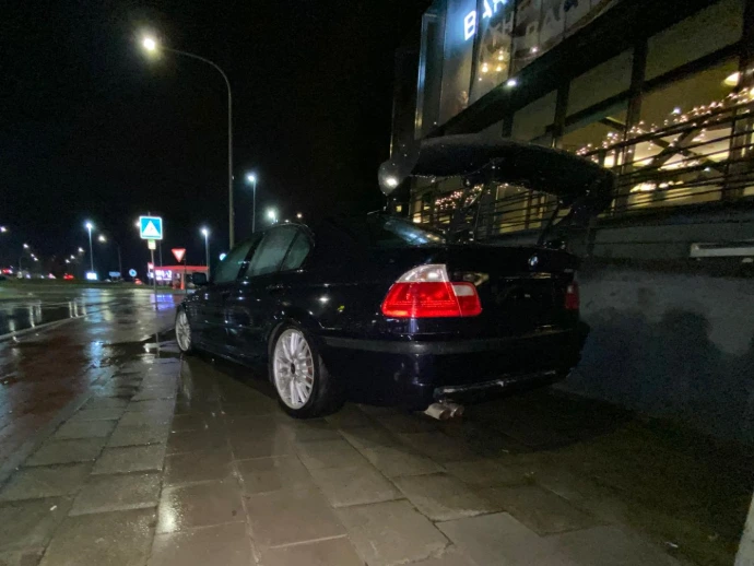 Déroulement du Tournoi, avec notre E46 exposée